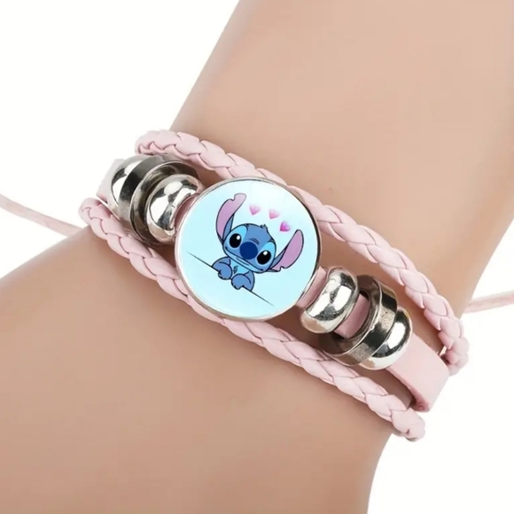 DISNEY Lilo & Stitch🌺 | Stitch Cartoon Braided Rope Chain Bracelet 🎁🌺 - Picture 4 of 10